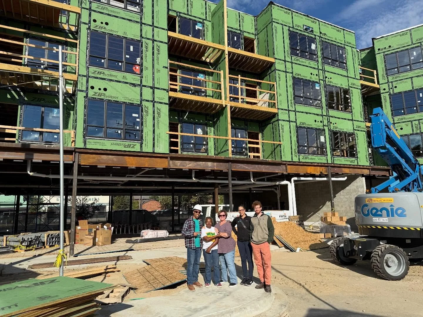 We recently had the chance to walk the Minock Park Place construction site alongside a few fellow Grandmont Rosedale Development Corporation board members &mdash; many of whom have been helping to shape this project for years.

To stand on what was o