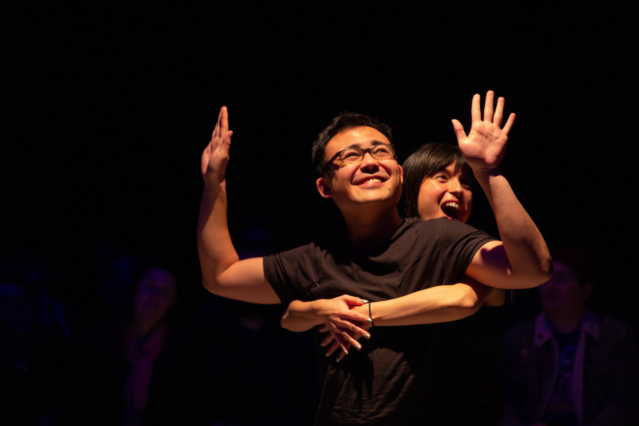 Kevin Veloso and Catherine Montiel in LA PETIT RÊVE