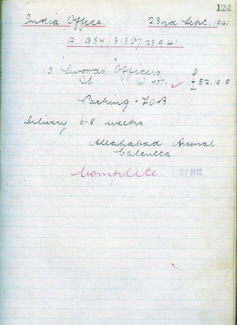 Contract Book - India Office Order - 1941.jpg
