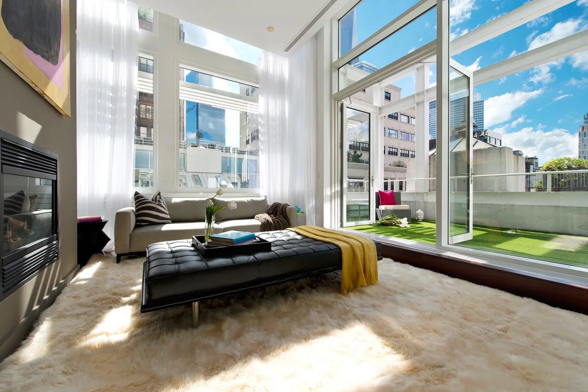 Penthouse Living Room on Main Floor