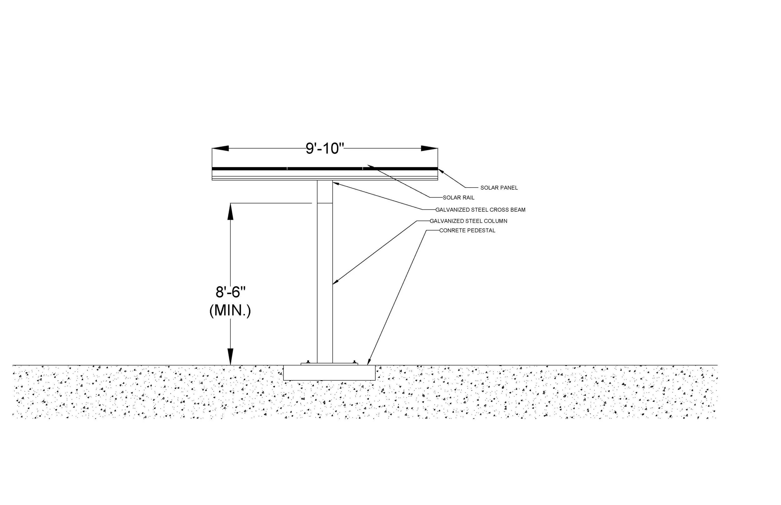Kronos Carport Presentation Drawing