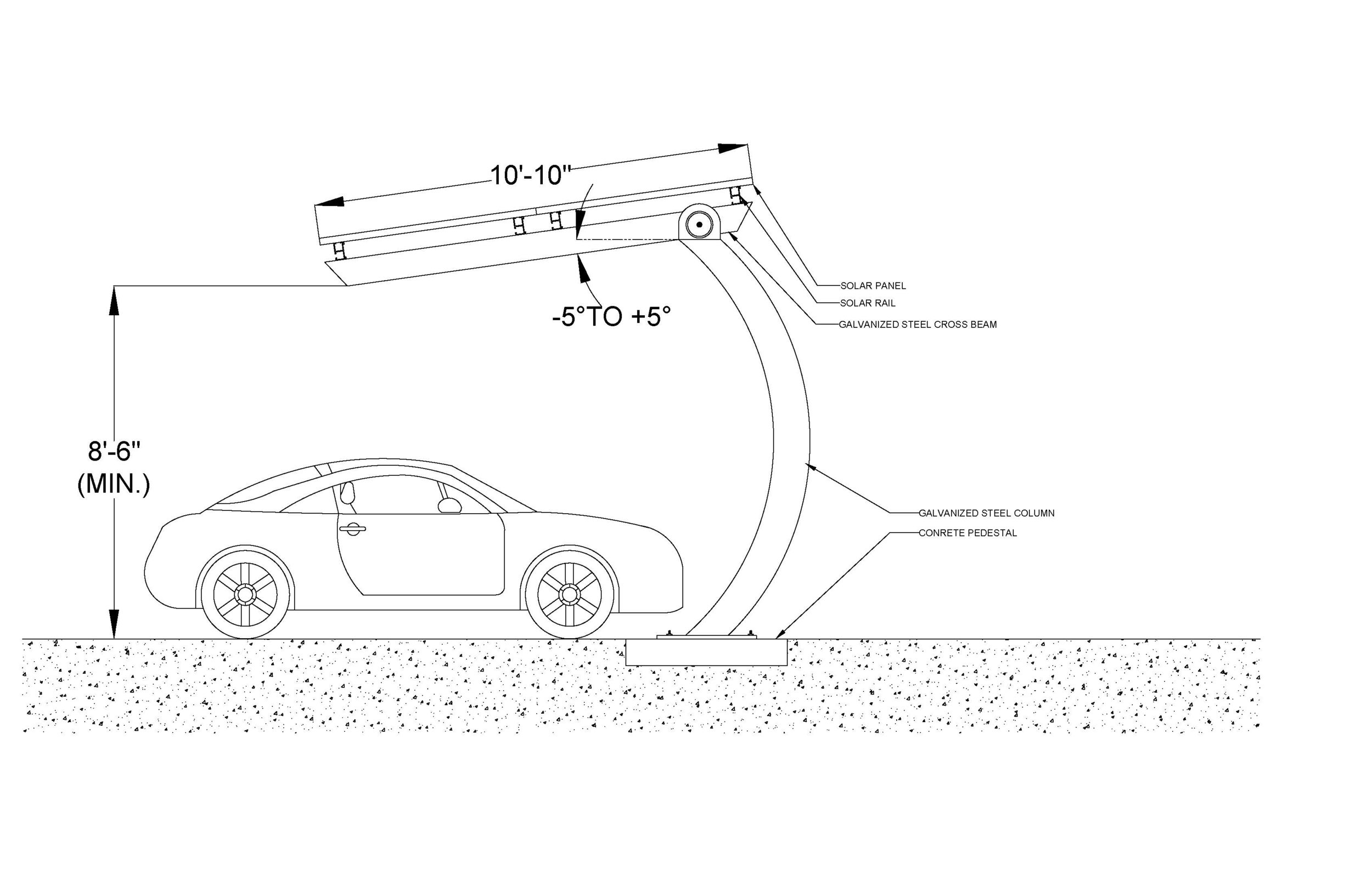 Kronos Carport Presentation Drawing