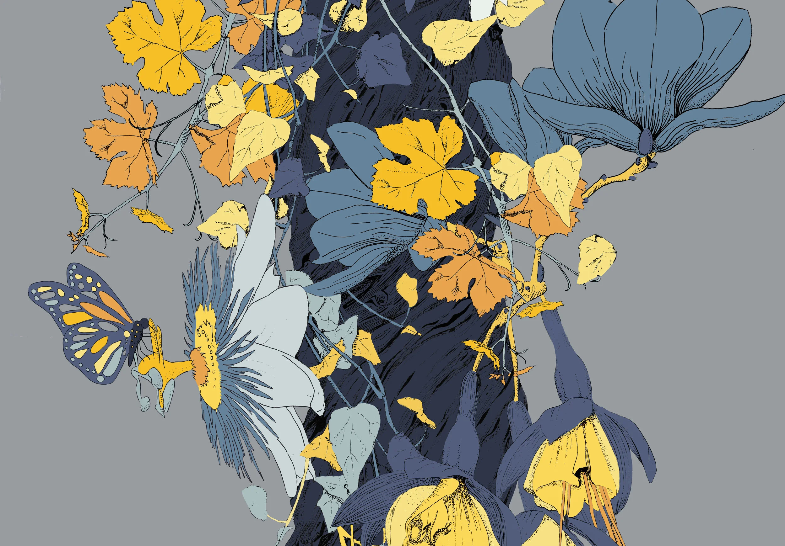 Floral Vines - Spring