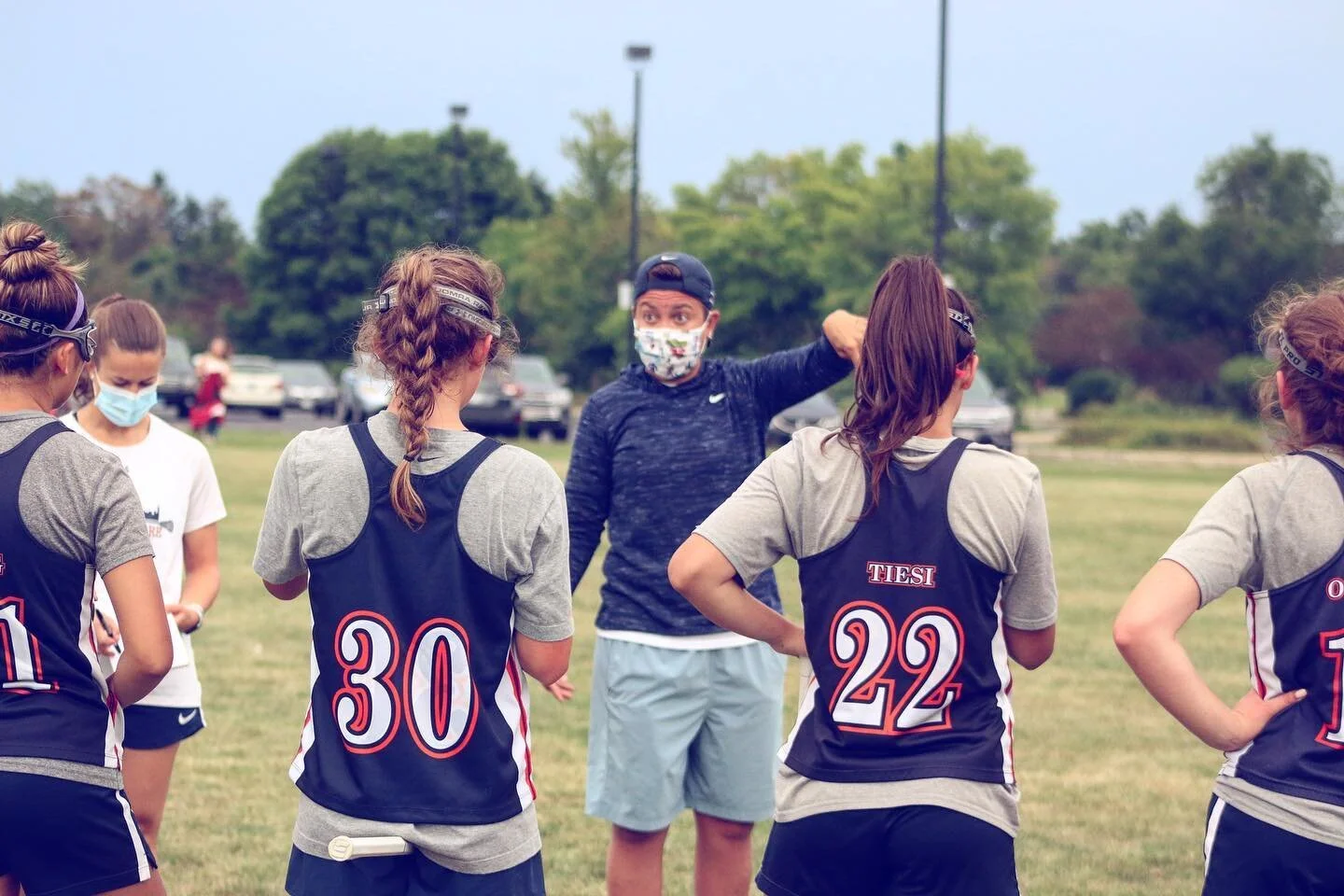 COVID coach swag 💥 • kicked off another fall club season this week with our teams 🥍