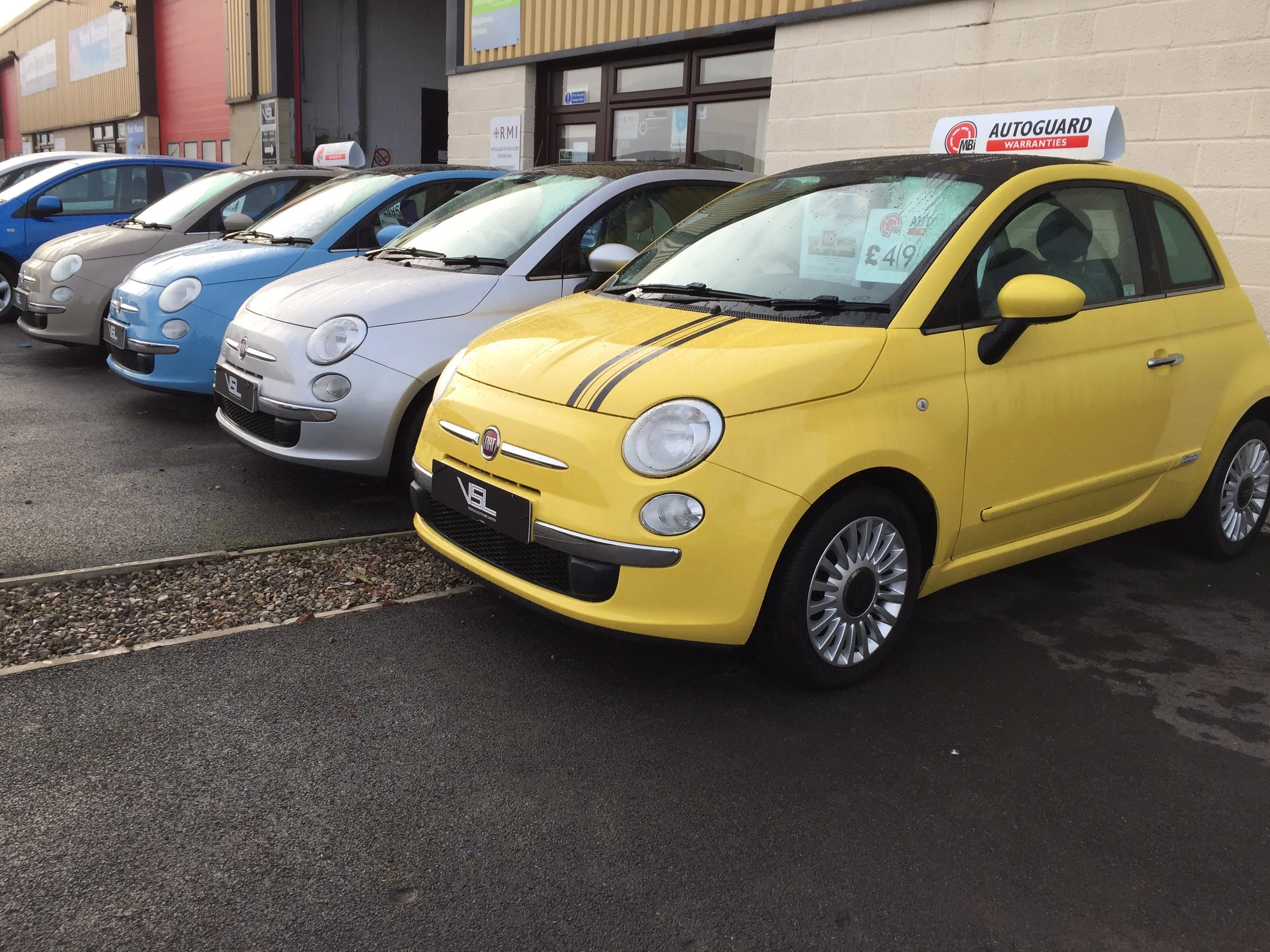 FIAT 500 ALWAYS IN STOCK