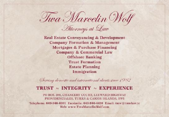 Turks and Caicos Reef Fund TWA Marcelin Wolf Attorneys