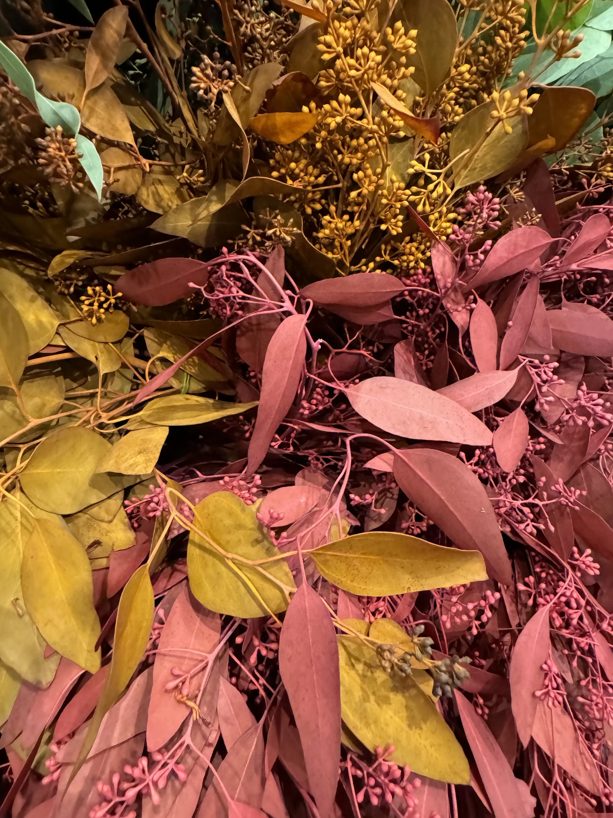 Mixed Box: Tinted Fall Foliage