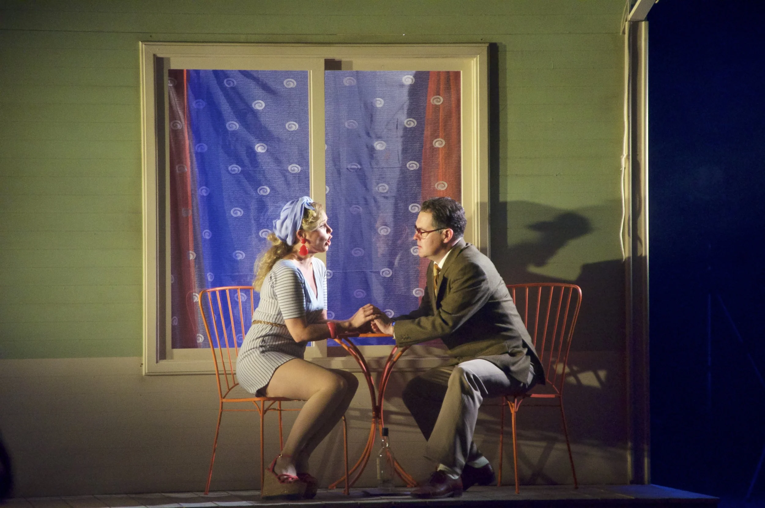 La Traviata - Longborough Festival Opera Director - Daisy Evans Designer - Loren Elstein Assistant Designer - Sasha Mani Lighting Designer - Jake Wiltshire