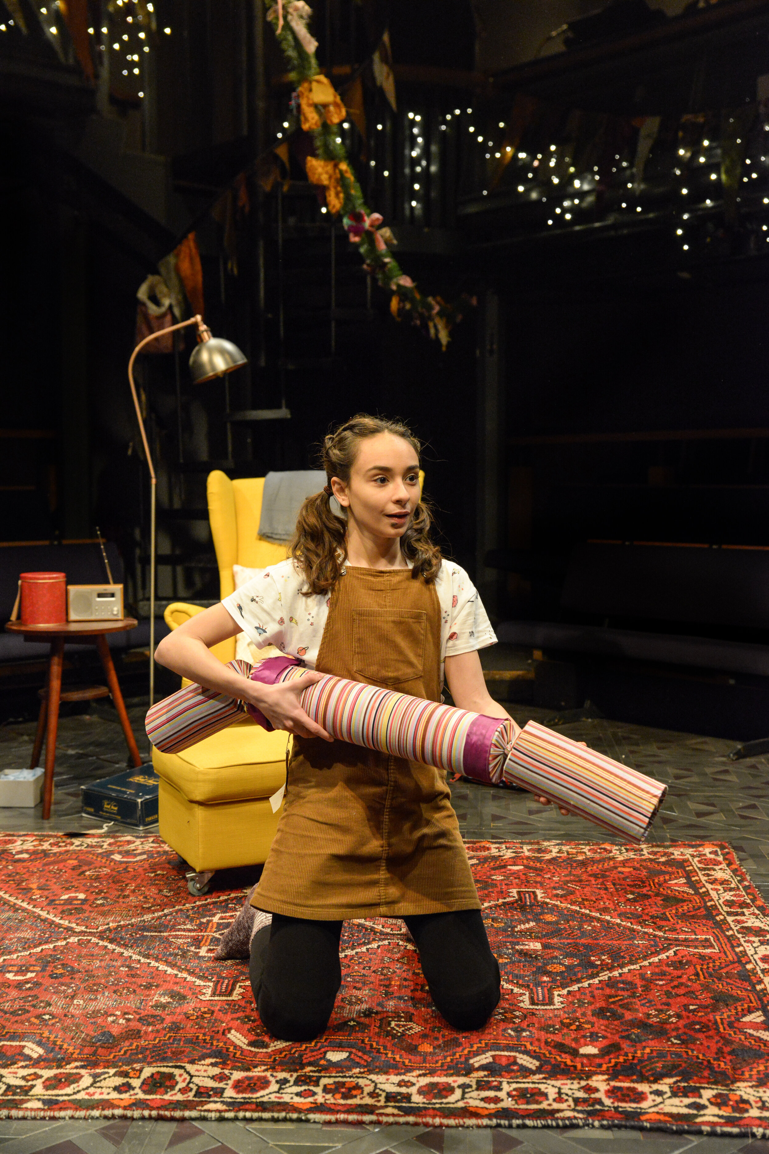 1. Iniki Mariano in CAN'T WAIT FOR CHRISTMAS! - Orange Tree Theatre - photo by Robert Day .jpg
