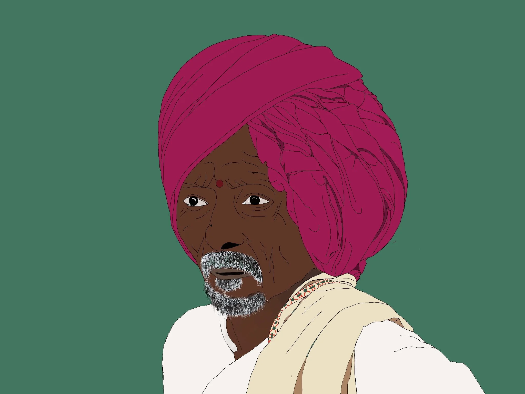  Illustration of an original photograph  Photographer - Joshi Daniel 