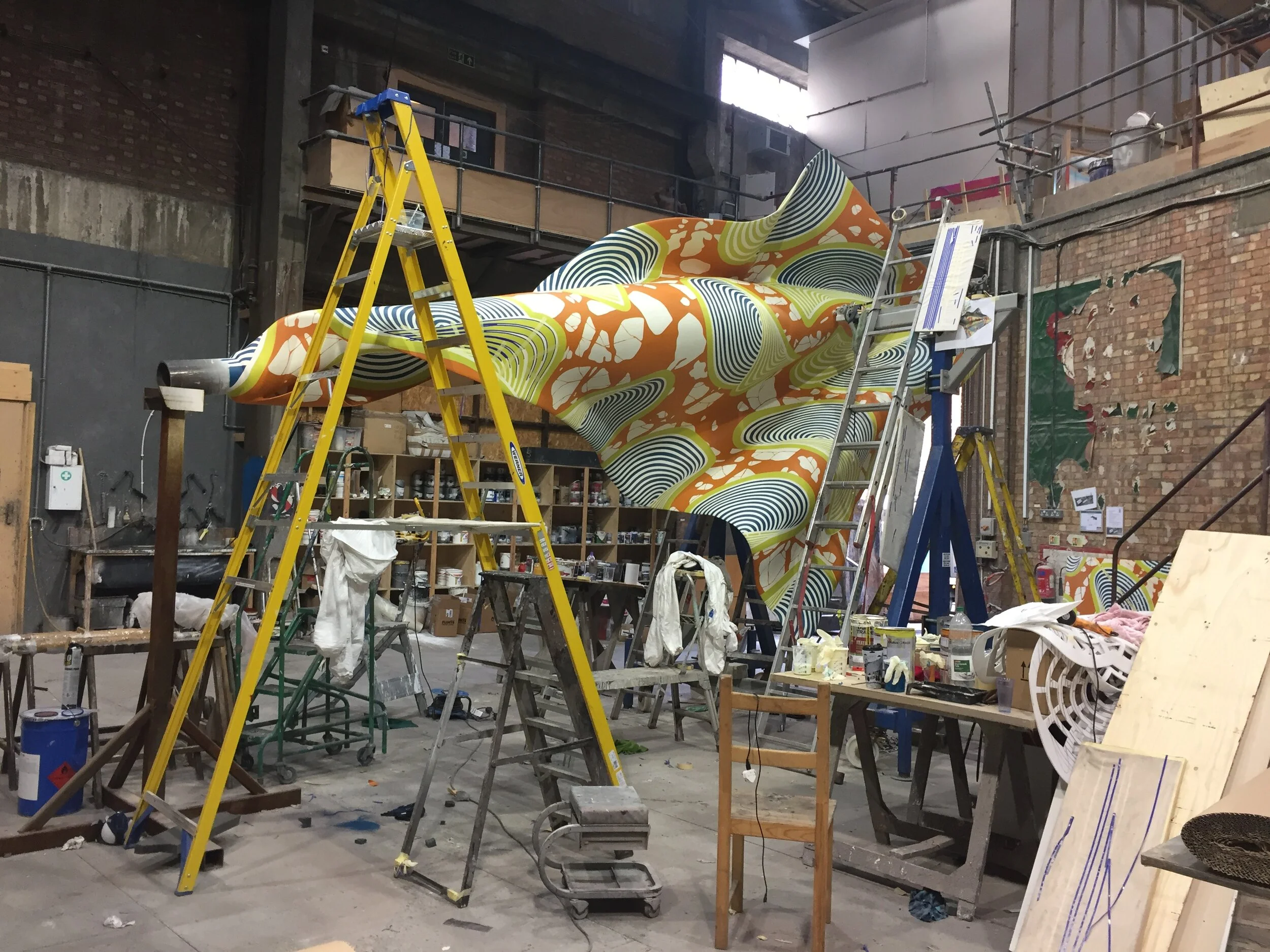 Yinka Shonibare - Wind Sculpture