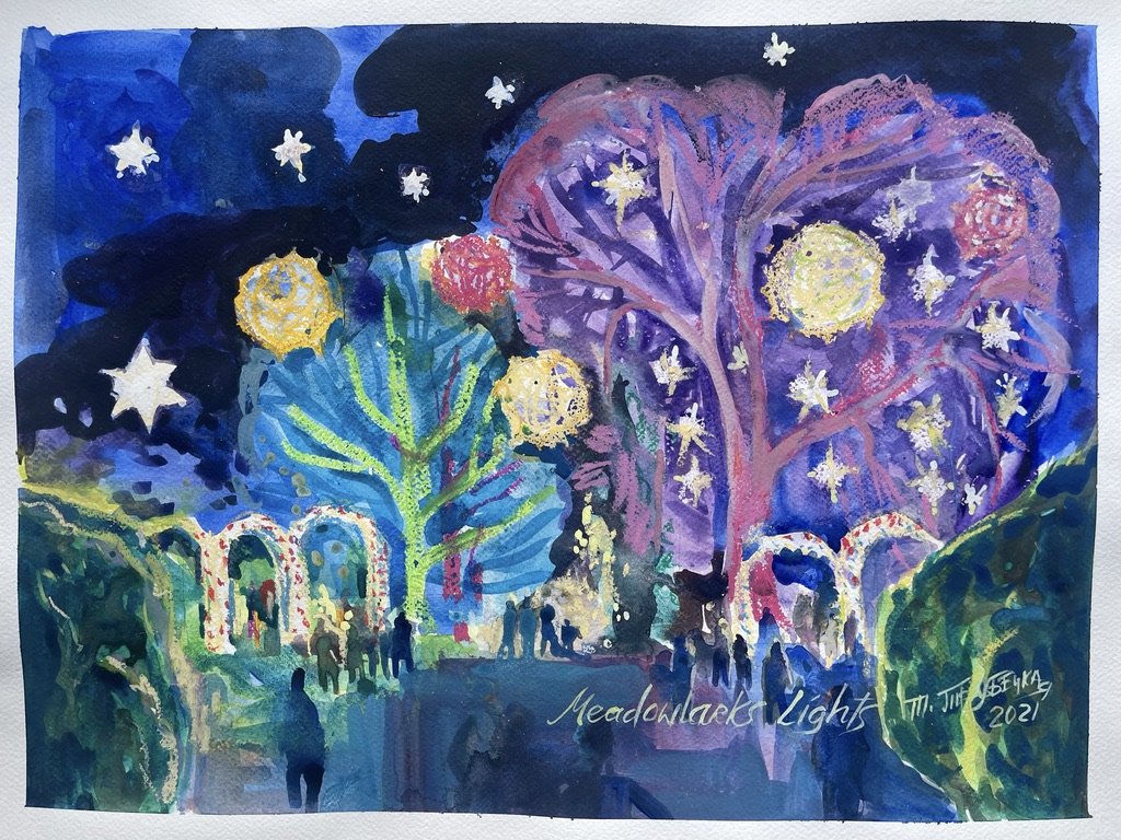 "Medowlark lights"