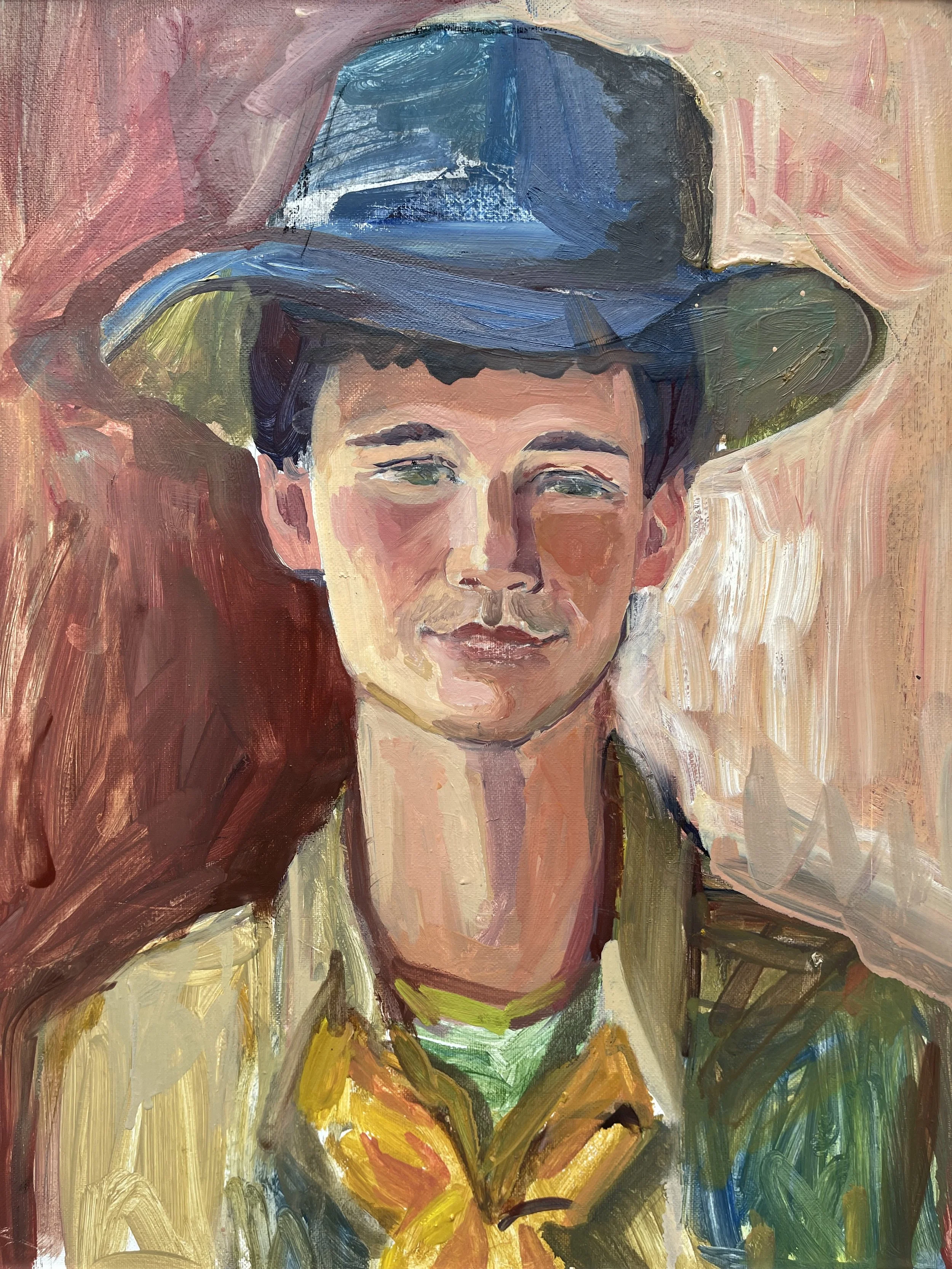 "Misha  in a scout uniform"