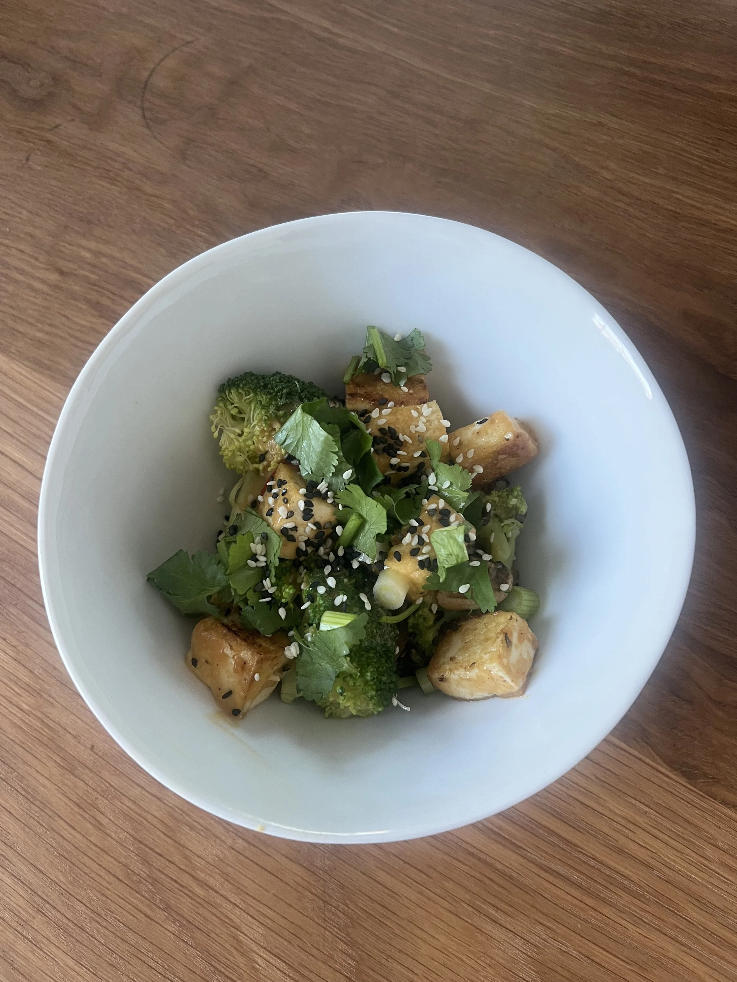 Peanut Satay Buddha Bowl