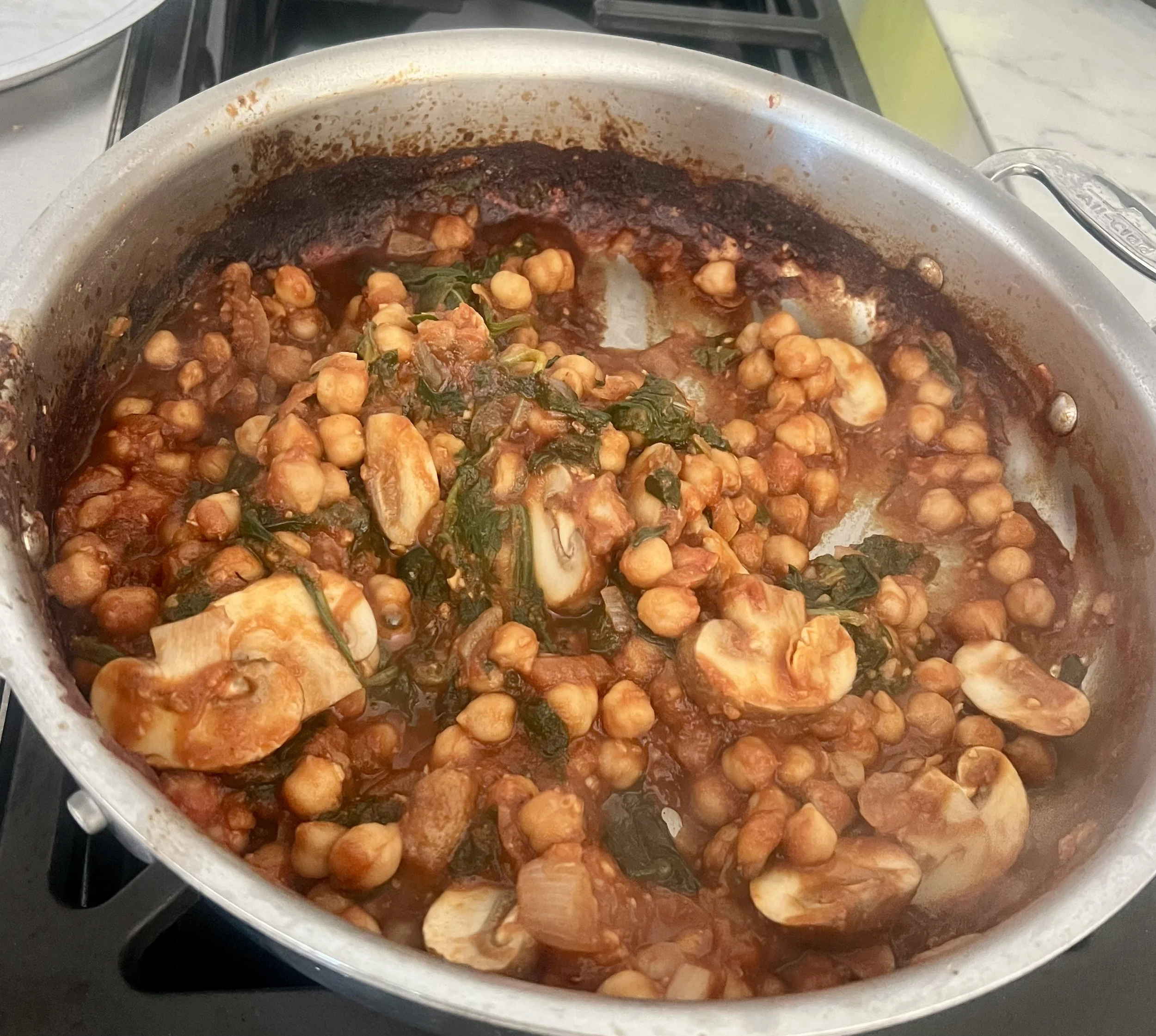 Simple Italian Chickpeas