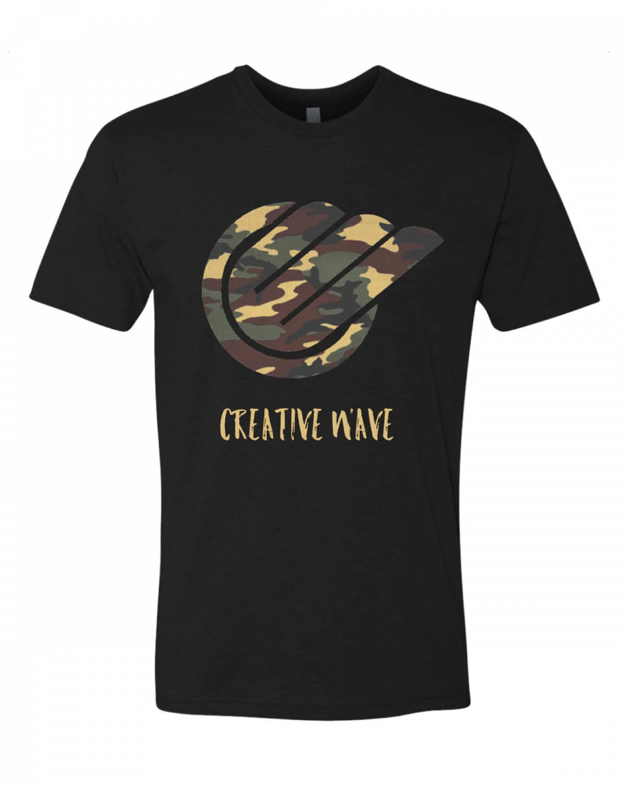 Black/Camo Creative Wave