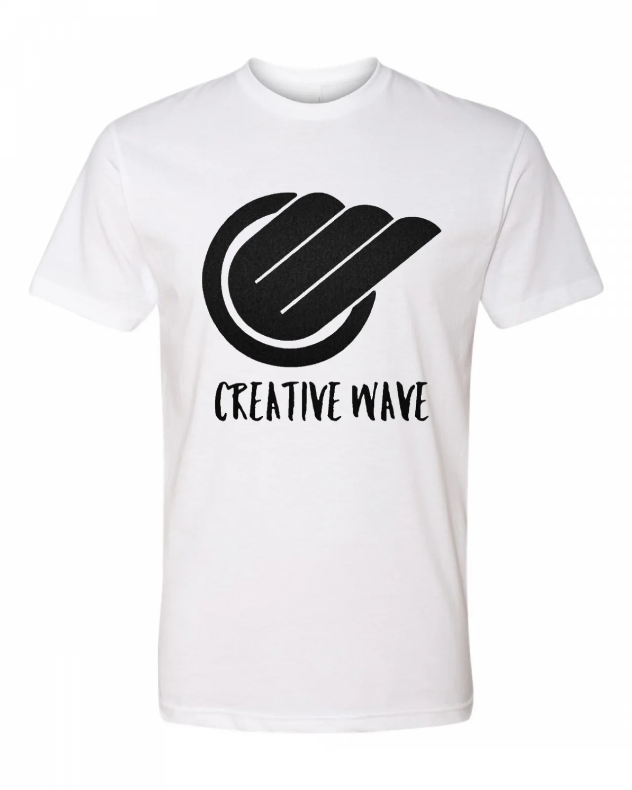 White/Black Creative Wave