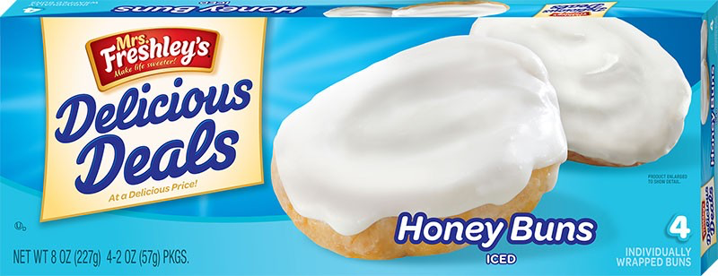 Iced Honey Buns