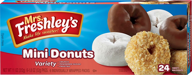 Variety Mini Donuts Box