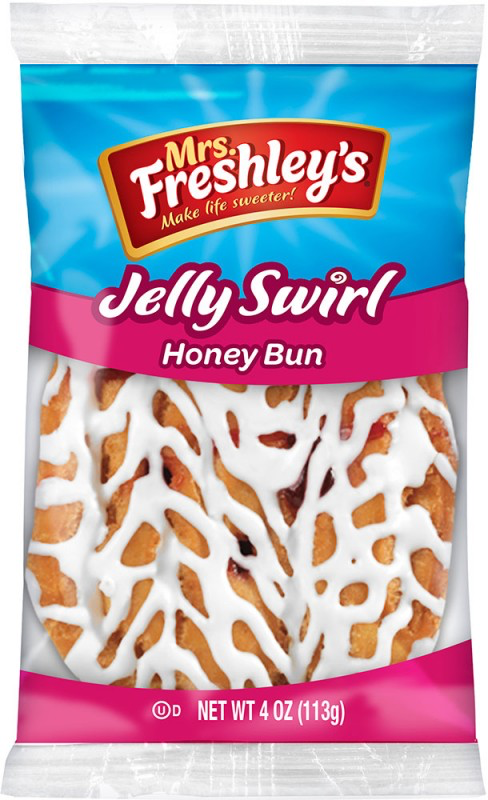 Jelly Swirl Honey Bun