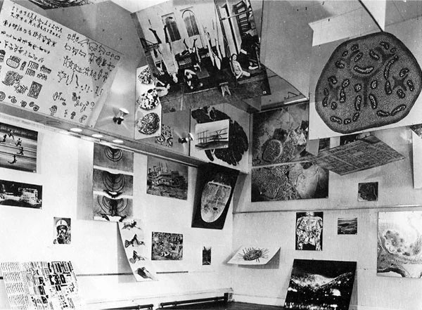 Exposition «Parallel of Life and Art» Institute of Contemporary art. 1953 © Ouno Design