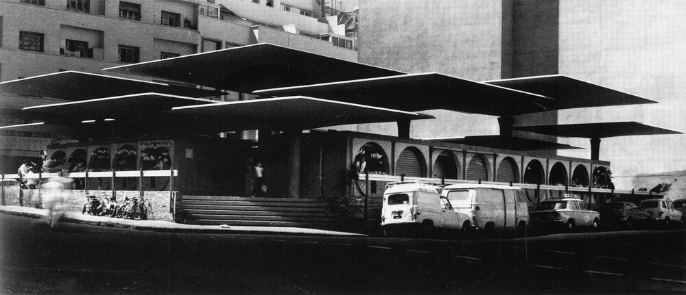 ZEVACO Jean-François | Marché rue d’Agadir | Casablanca, 1973-74