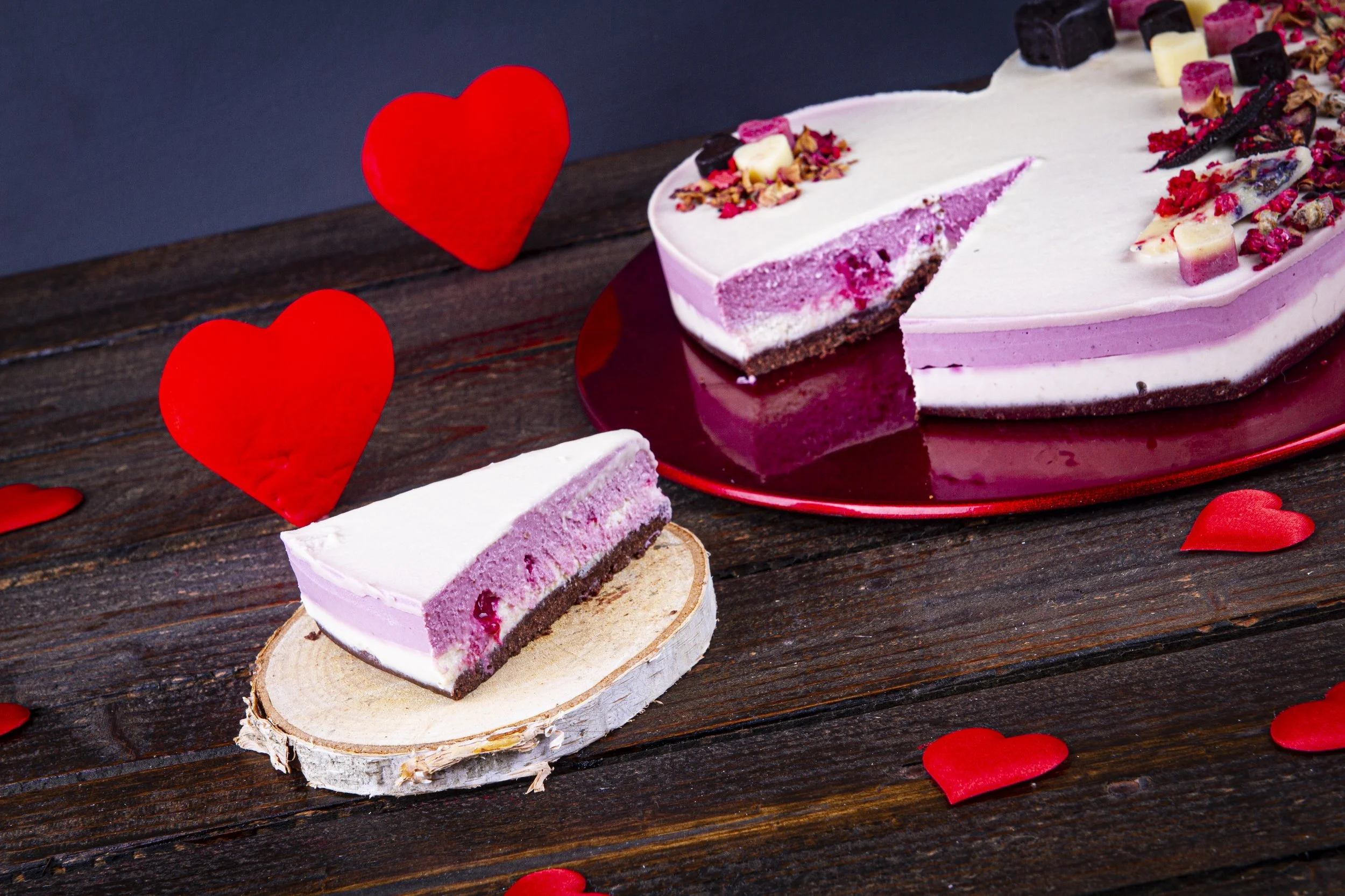 No Sugar Valentine Cake Malta | Vegan, Dairy-Free & Gluten-Free