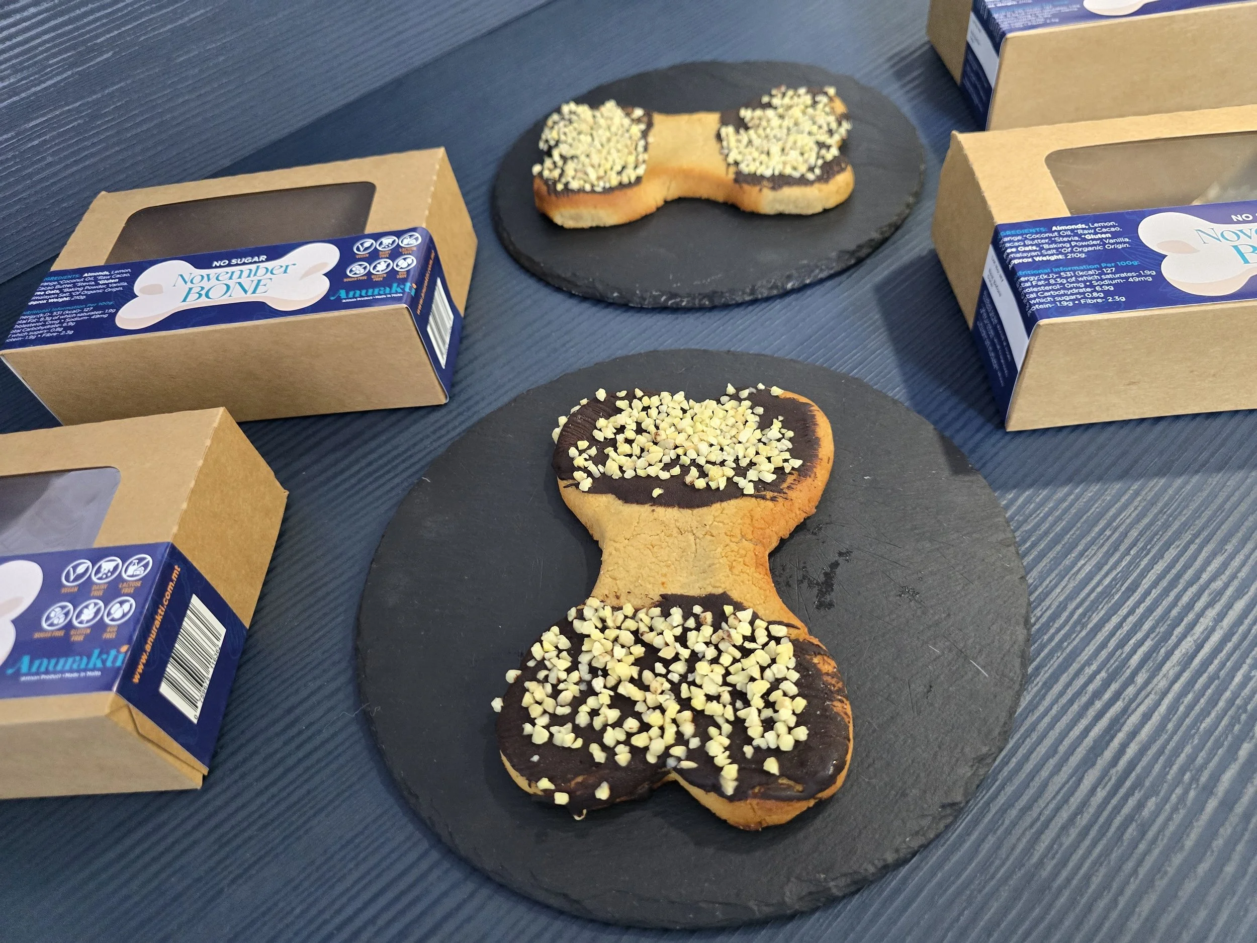 Anurakti No Sugar November Bone vegan gluten-free treat Malta.jpg
