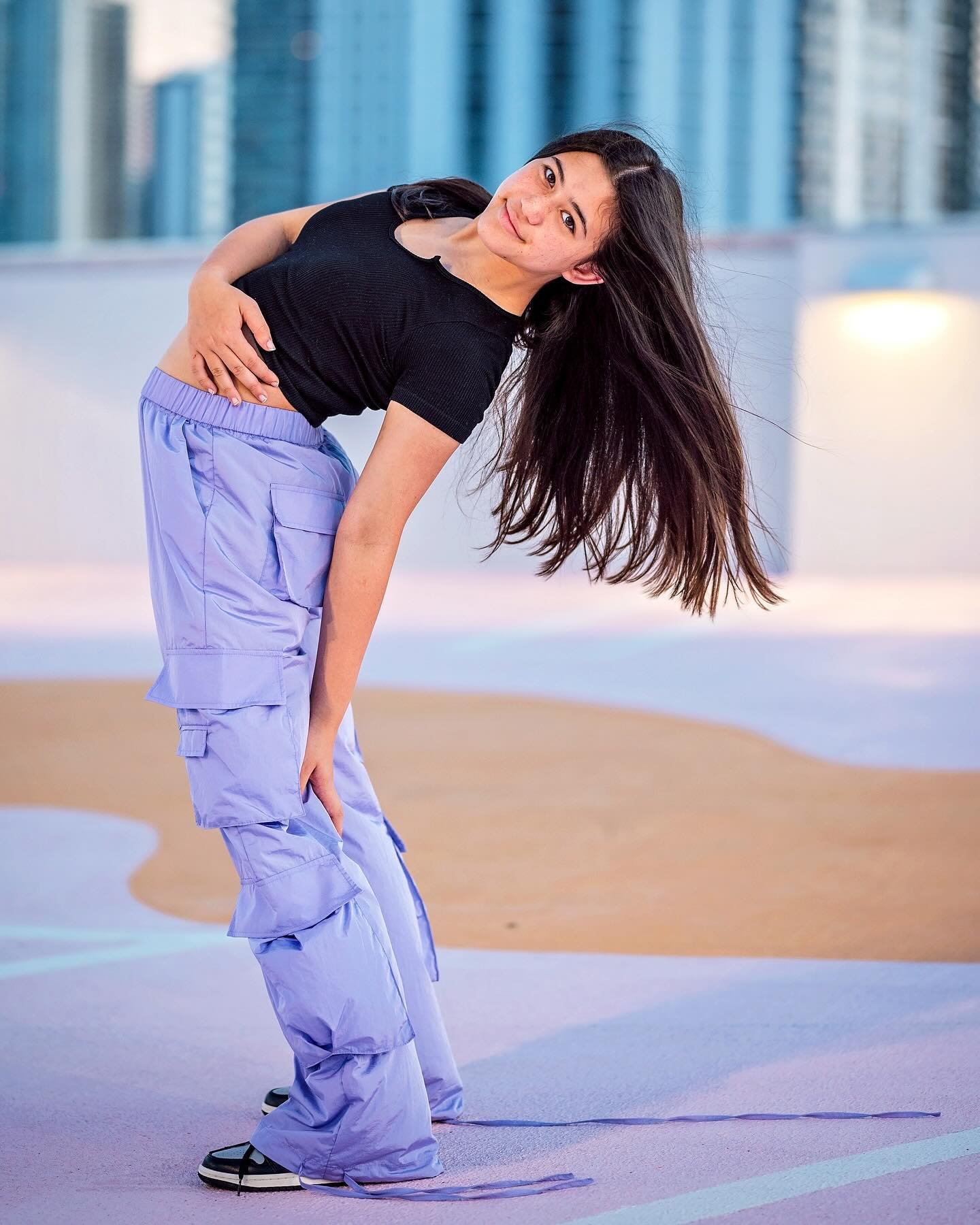 I had an absolute blast at Isabella&rsquo;s session in the Miami Design District! Spending the afternoon with her, her parents, and her cute dog Winter was so much fun and I couldn't have asked for a better time or better backgrounds for her photos. 