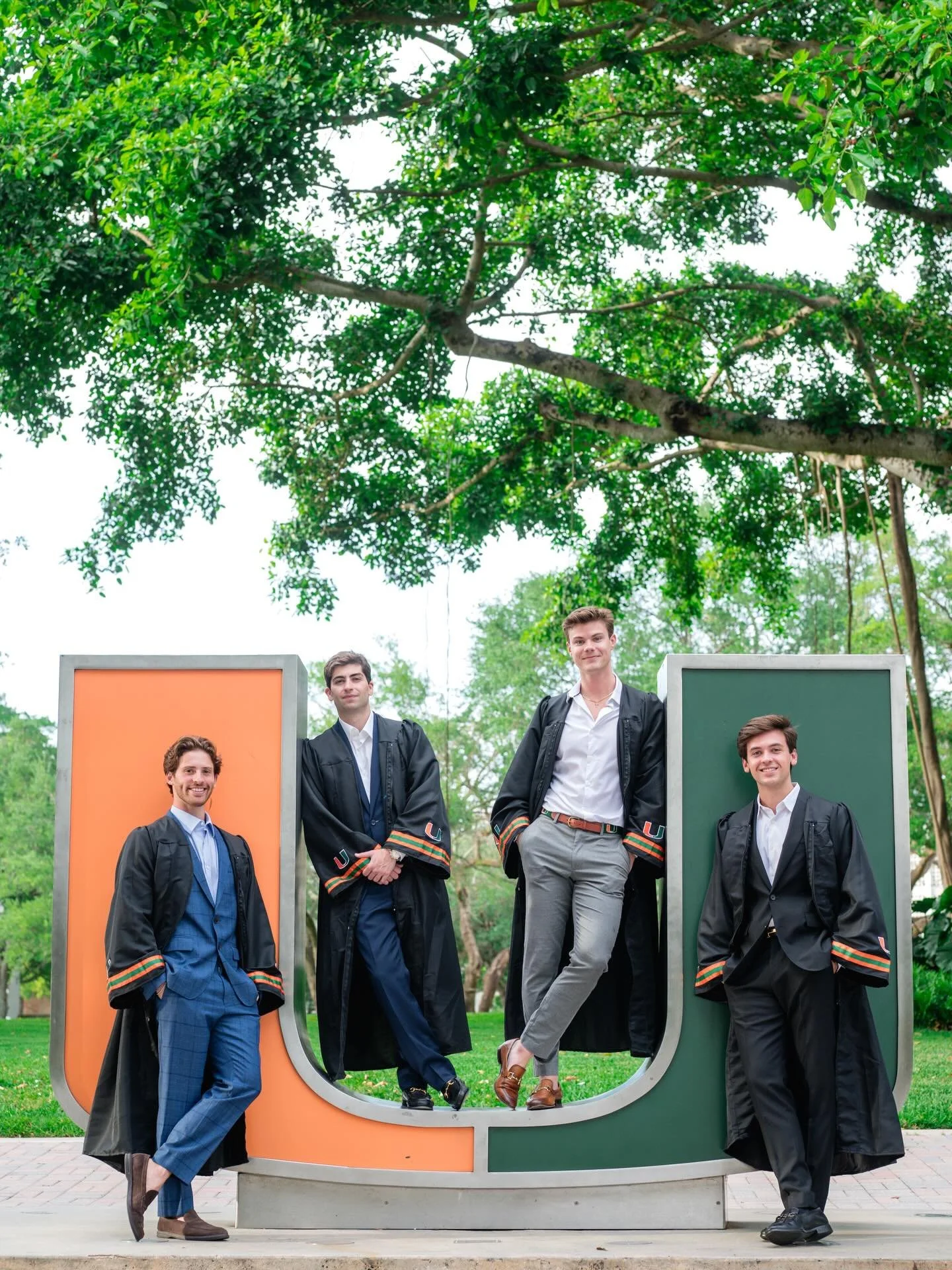 What a fun time walking around campus with these graduating seniors at the University of Miami!  Loved photographing their friendship and bond, and so happy for their exciting next steps!  Happy Graduation! 🎓🧡💚
.
#universityofmiami 
#miamiseniorph