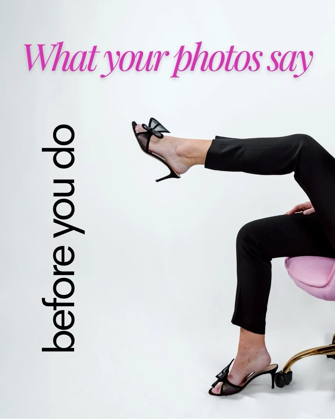 Here&rsquo;s something to consider: your potential clients often meet your photos before they ever meet you. A quick look at your website, a scroll through your LinkedIn and your social media &mdash; and already, an impression starts to form.

Do you