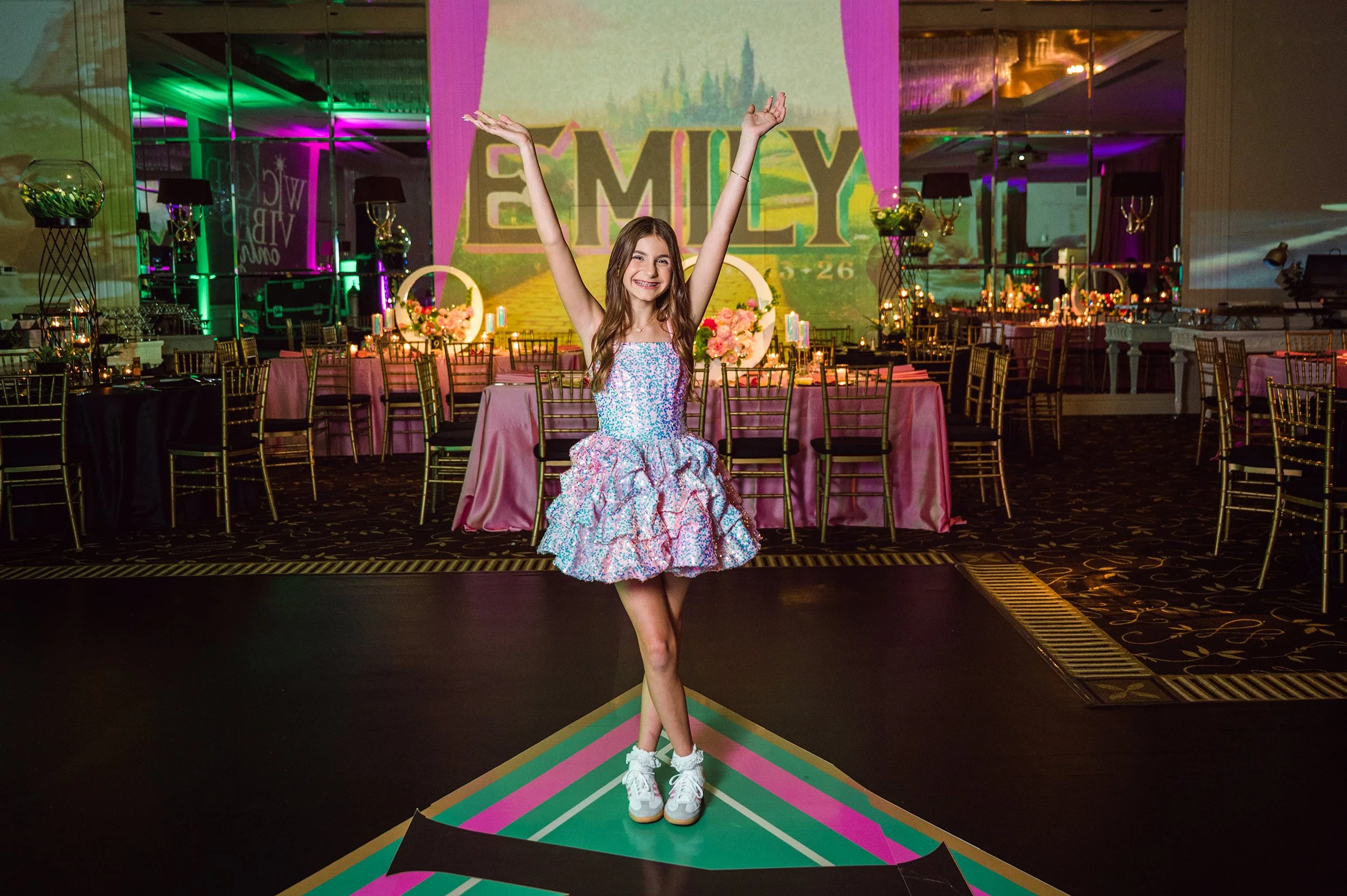 Emily’s Wicked Themed Bat Mitzvah | South Florida Mitzvah Photographer