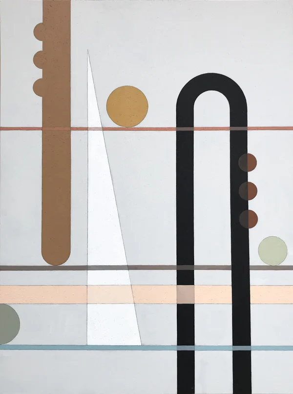 BLACK ARCH, GOLDEN DOT