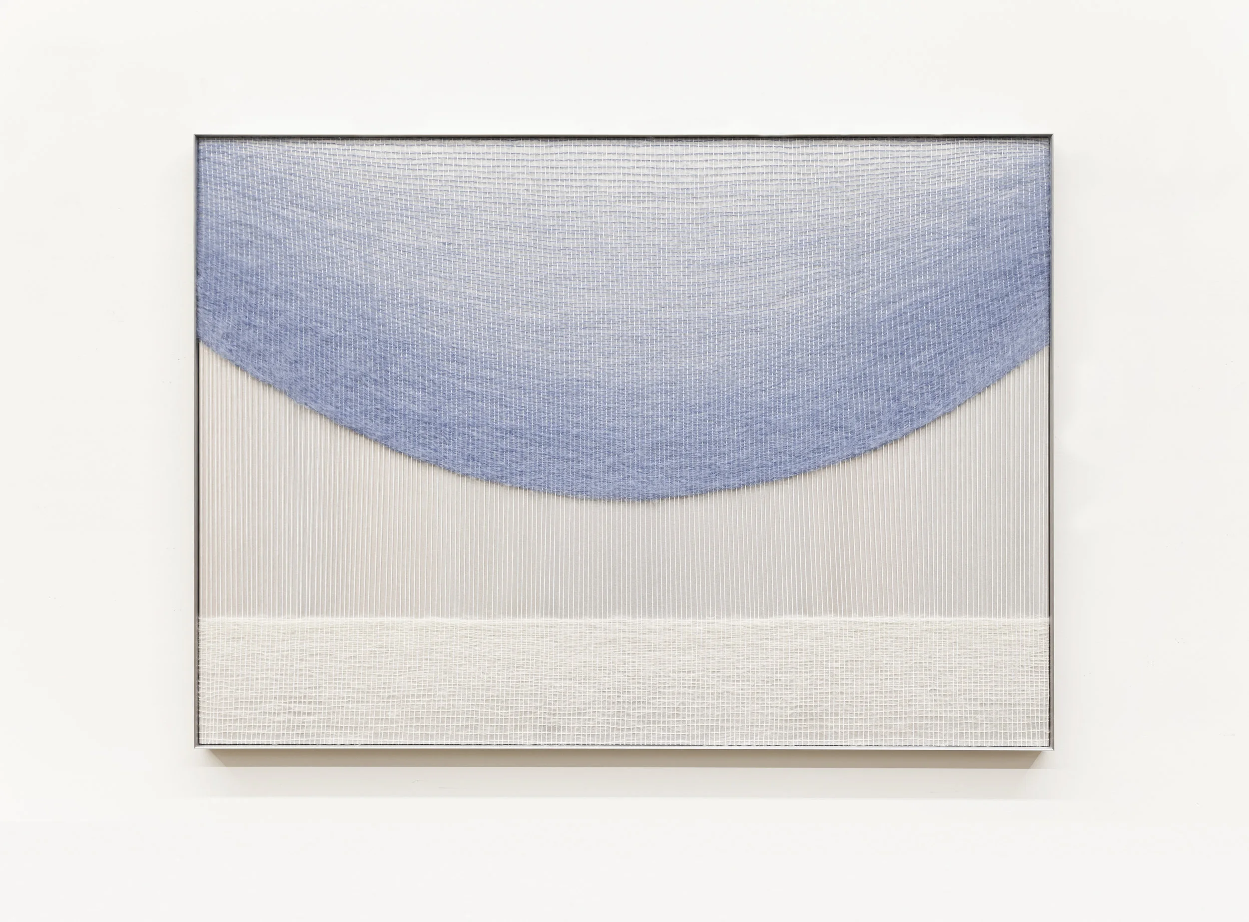 PALE BLUE ELLIPSE AND WHITE RECTANGLE