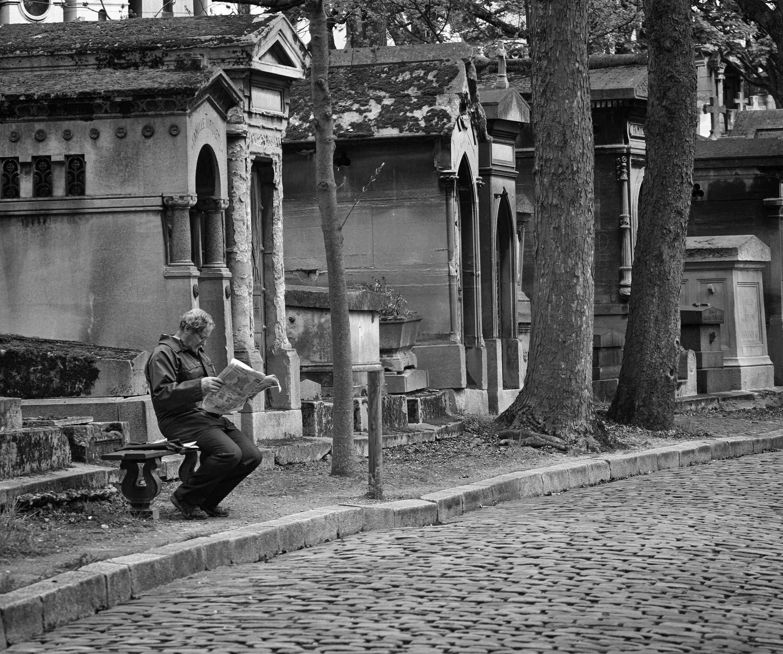Père Lachaise cemetery, Paris.