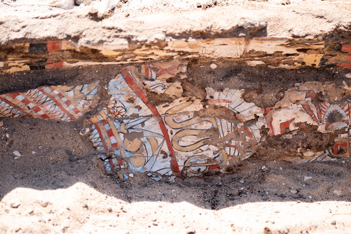 Fig. 3. Interior coffin detail. Photo: Ayman Damarany / North Abydos Expedition © 2019