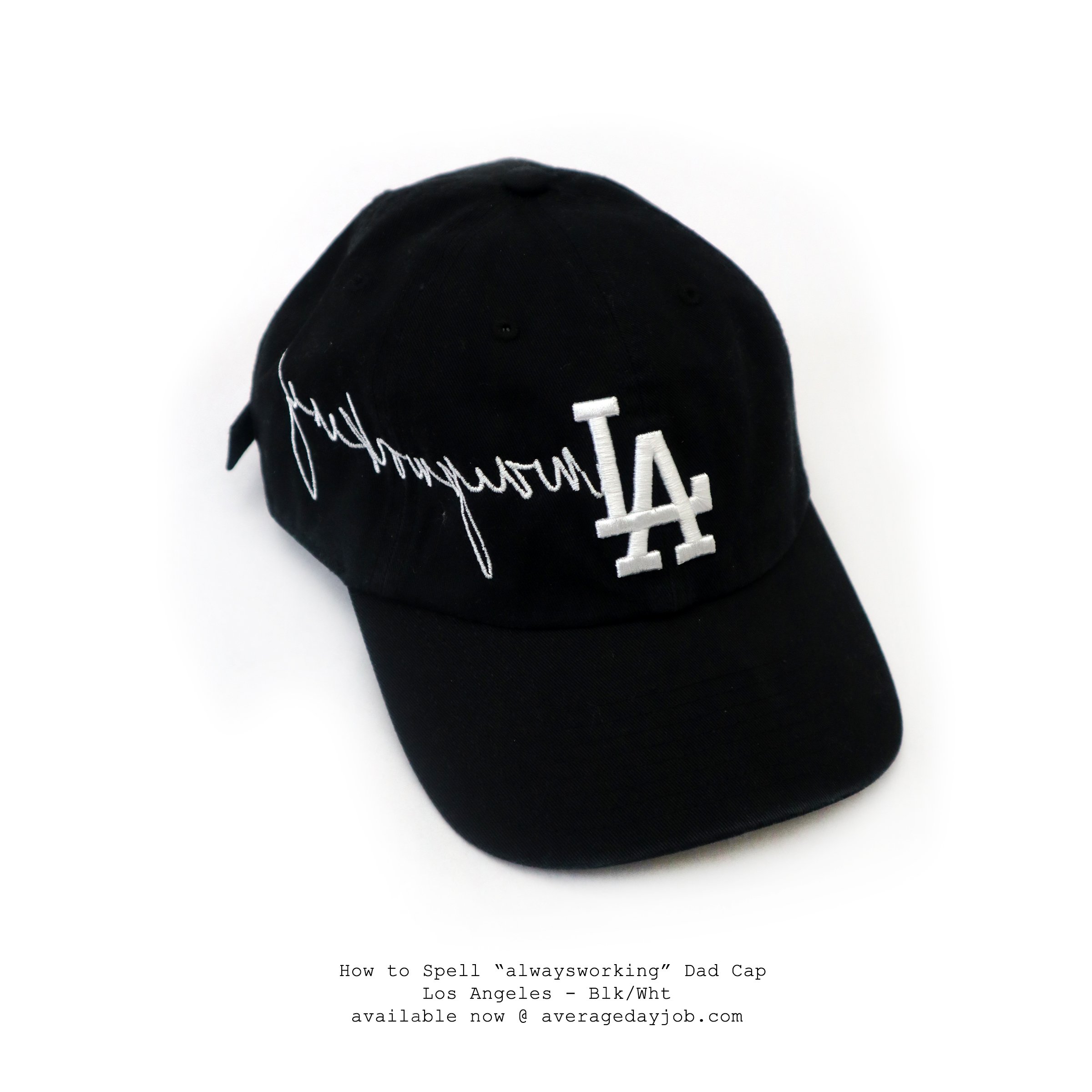 how to spell la dad cap black.jpg
