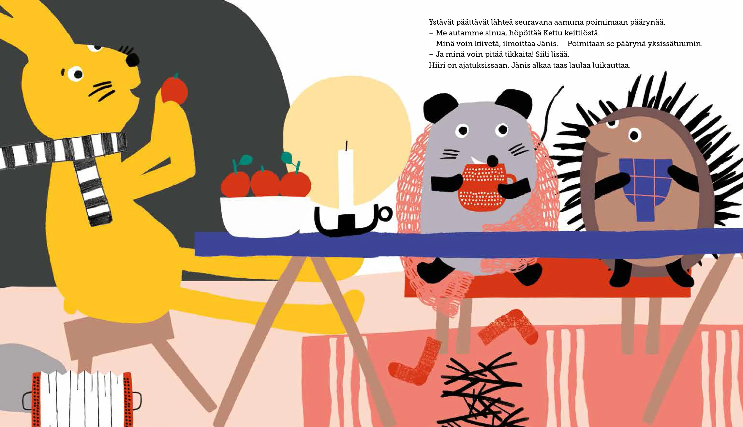 A Little Big Story about Friendship / Etana Editions, 2017 / Copyright © Reka Kiraly and Etana Editions