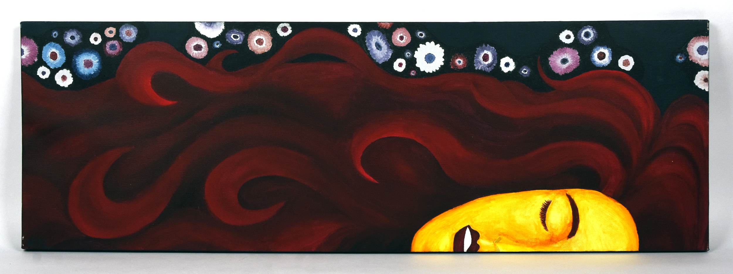 The Woman Amidst Flowers