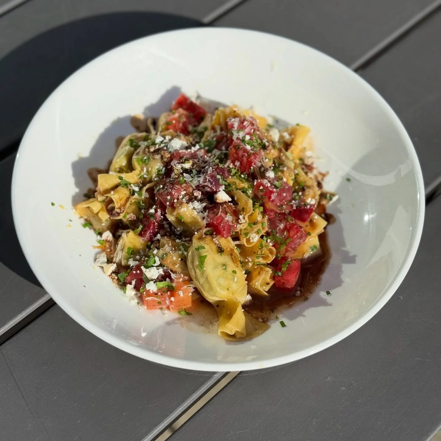 Monday called, it wants pasta. 🍝💛

Swiss Chard &amp; Ricotta Caramelle with roasted beets, brown butter, and baked ricotta salata. Cozy, dreamy, and ready to make your Monday a whole lot better. ✨
&bull;
&bull;
&bull;
#pdxnow #pdx101 #pdx #pasta #b