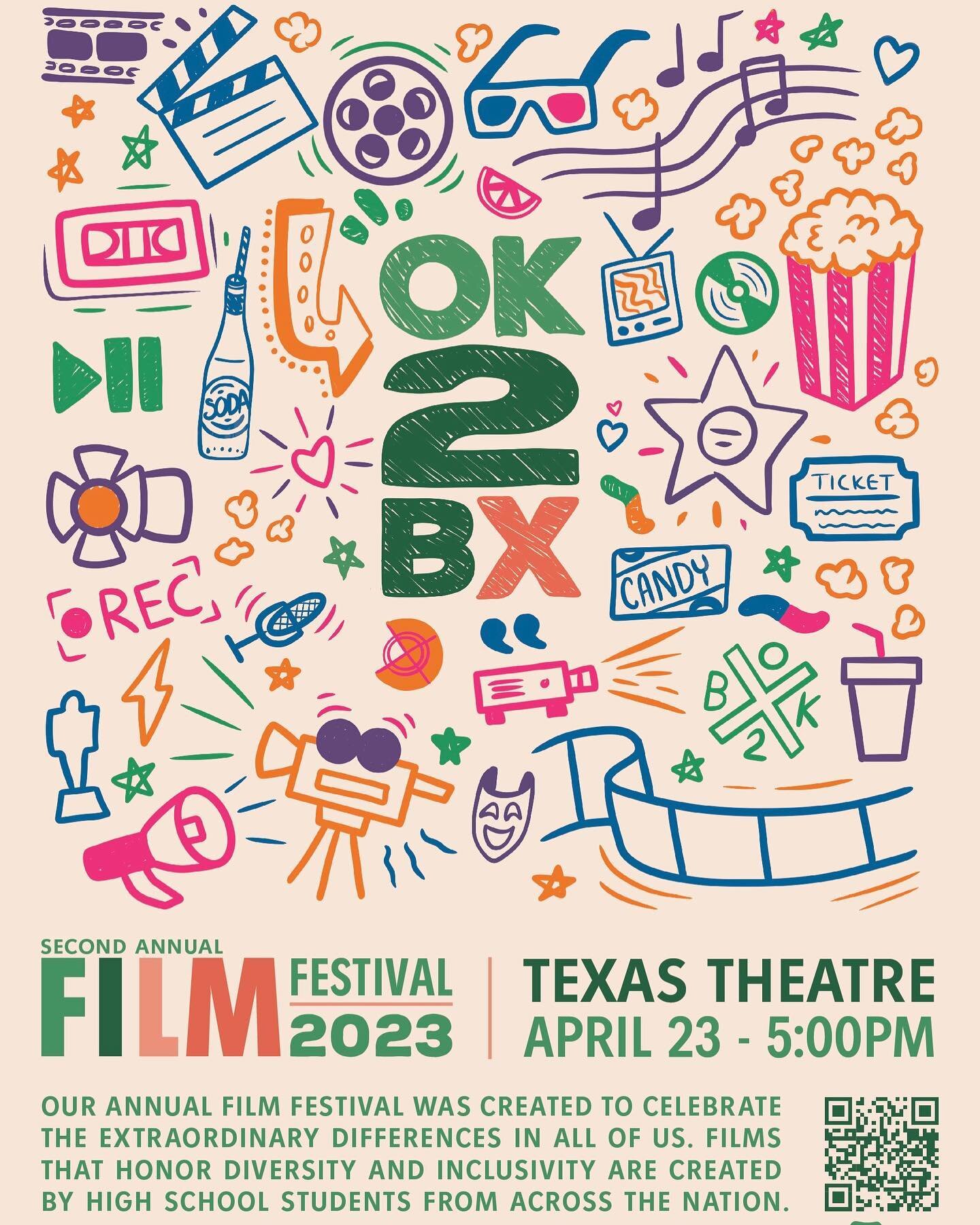 ❤️ Our team has been honored to work with the @OK2BX Foundation this past year to further their vision of promoting kindness and celebrating the differences that make us all extraordinary.

🎬 Come out and support talented youth filmmakers at the 2nd