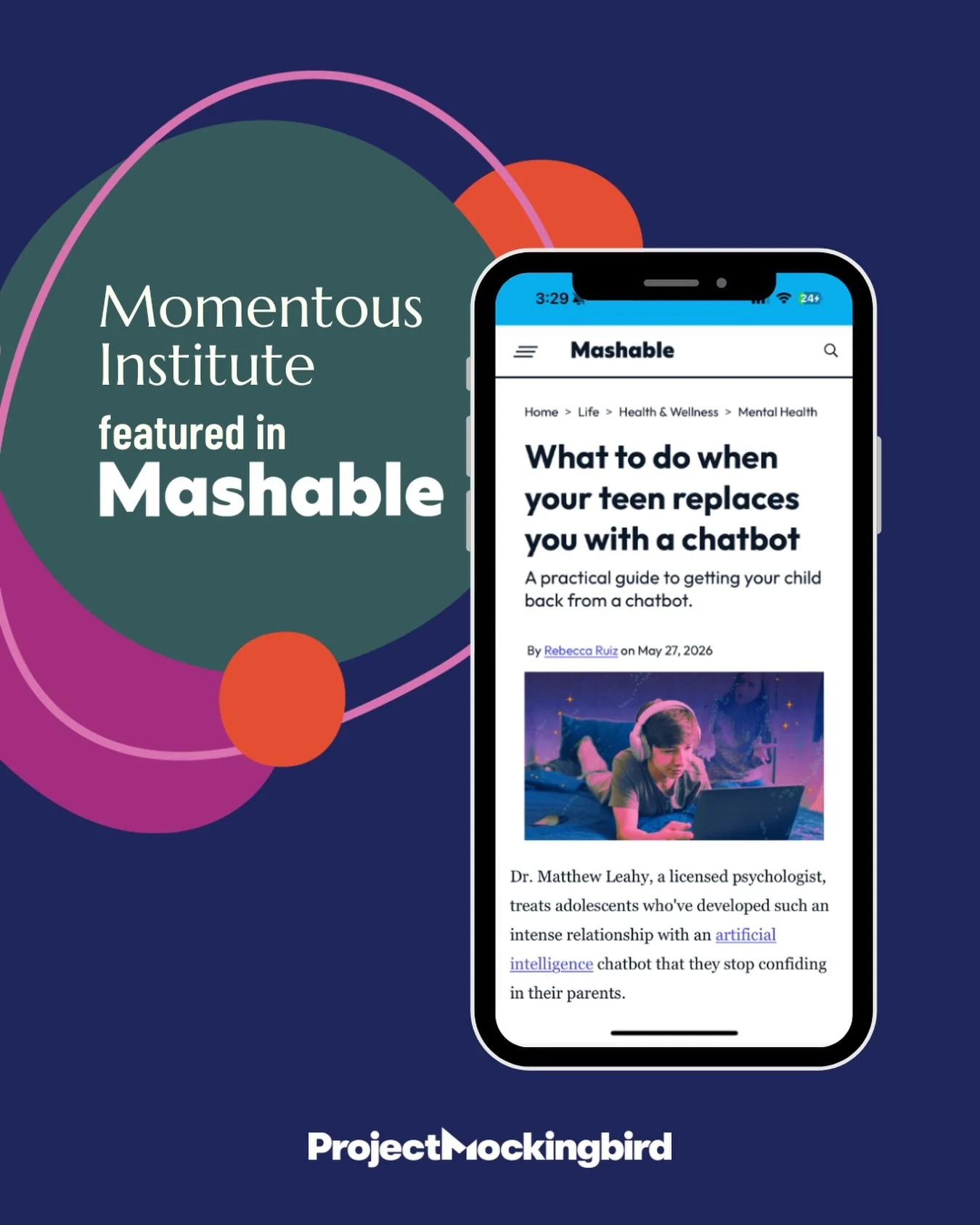 What happens when your teen turns to a chatbot before turning to you?

If you&rsquo;re raising, teaching, or caring for teens, this conversation matters. As more young people use AI for emotional support, parents are navigating new questions about te