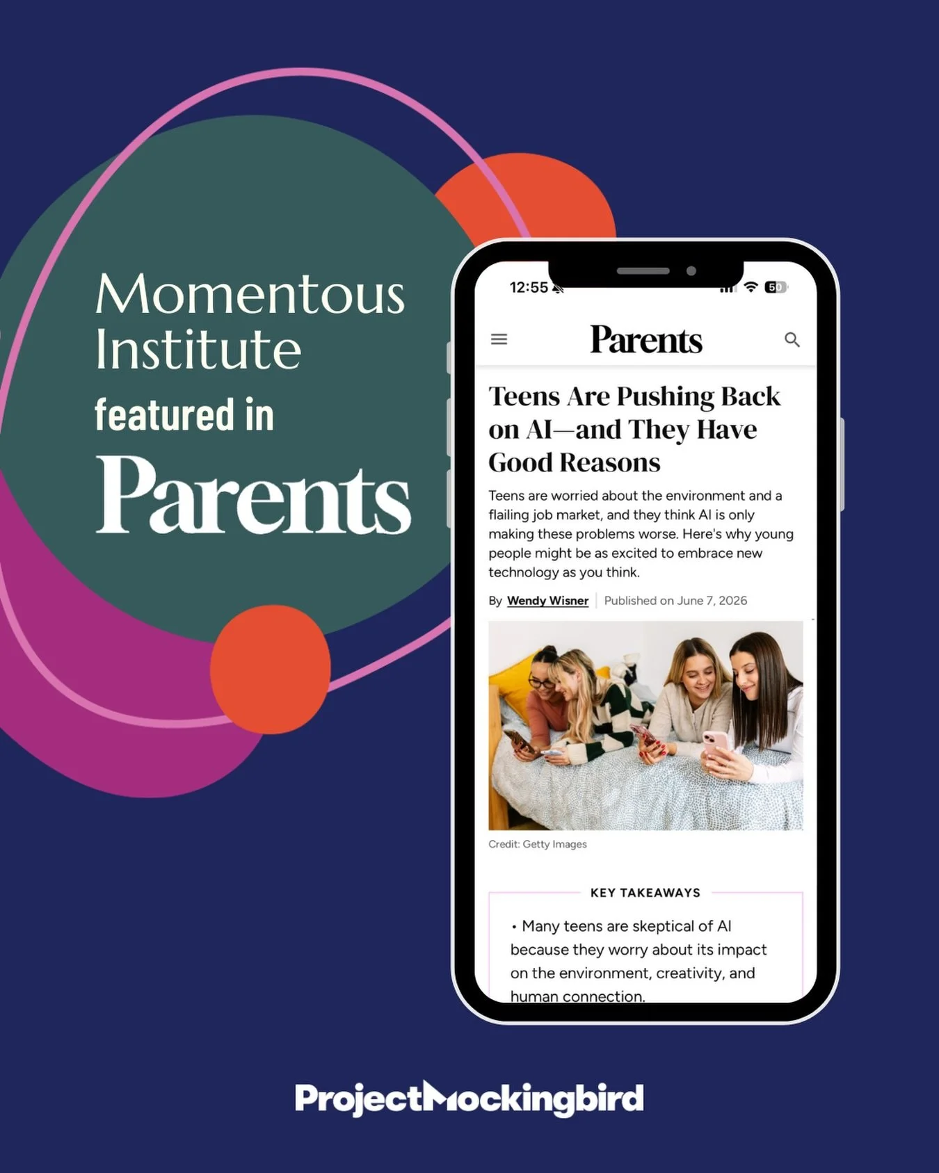 Not every teen is all-in on AI, and that may be a good thing.

@Parents recently featured insights from @momentousinstitute on why some teens are pushing back on AI, offering expert perspectives on authenticity, connection, and the importance of crit
