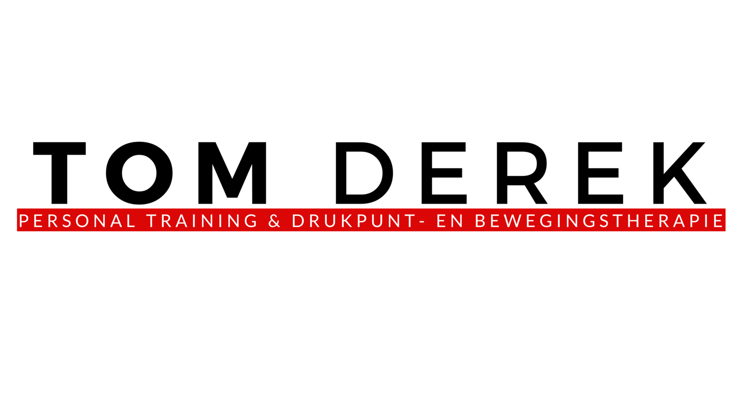 Tom Derek - personal training & drukpunt- en bewegingstherapie