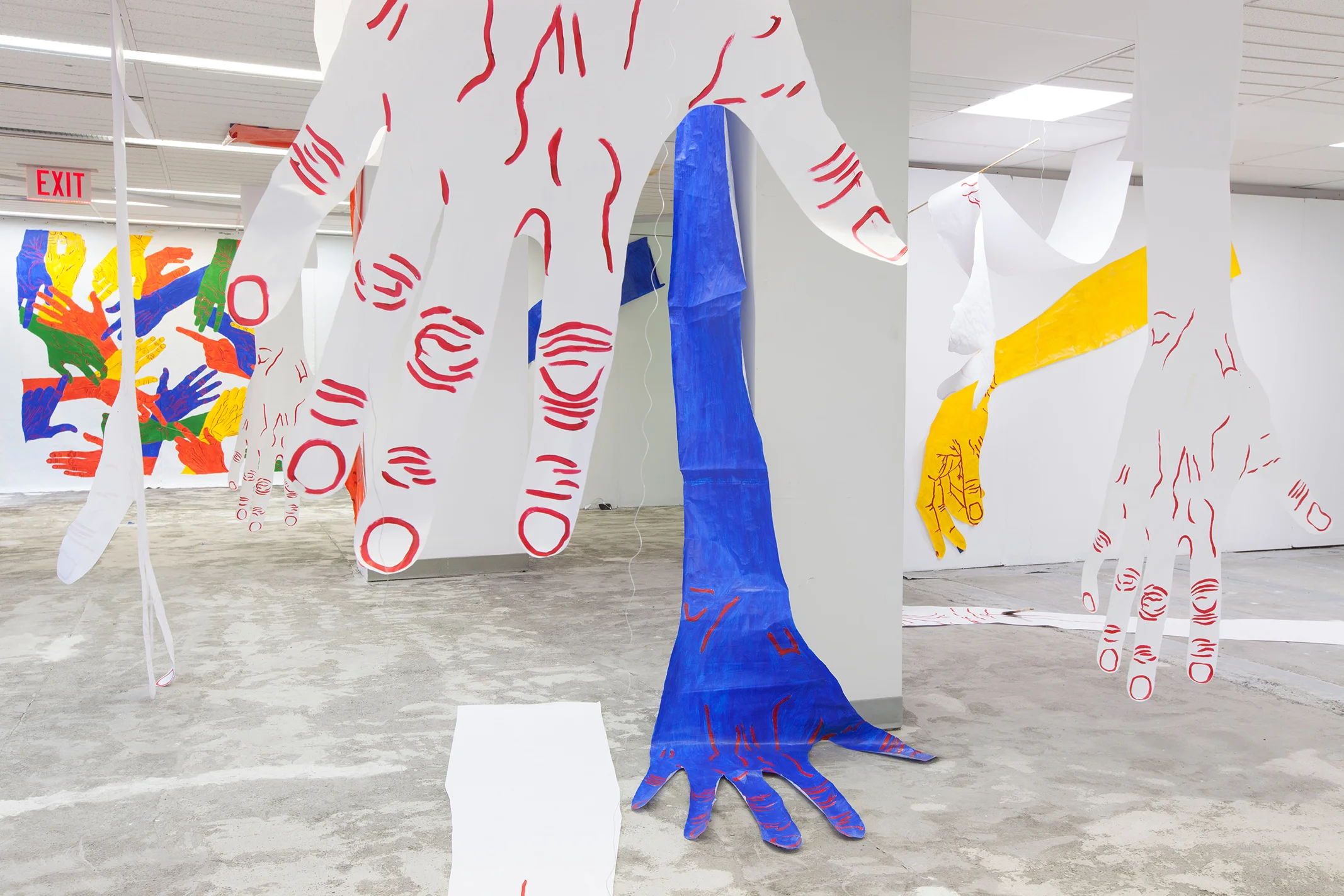 Giant Hands in East Village