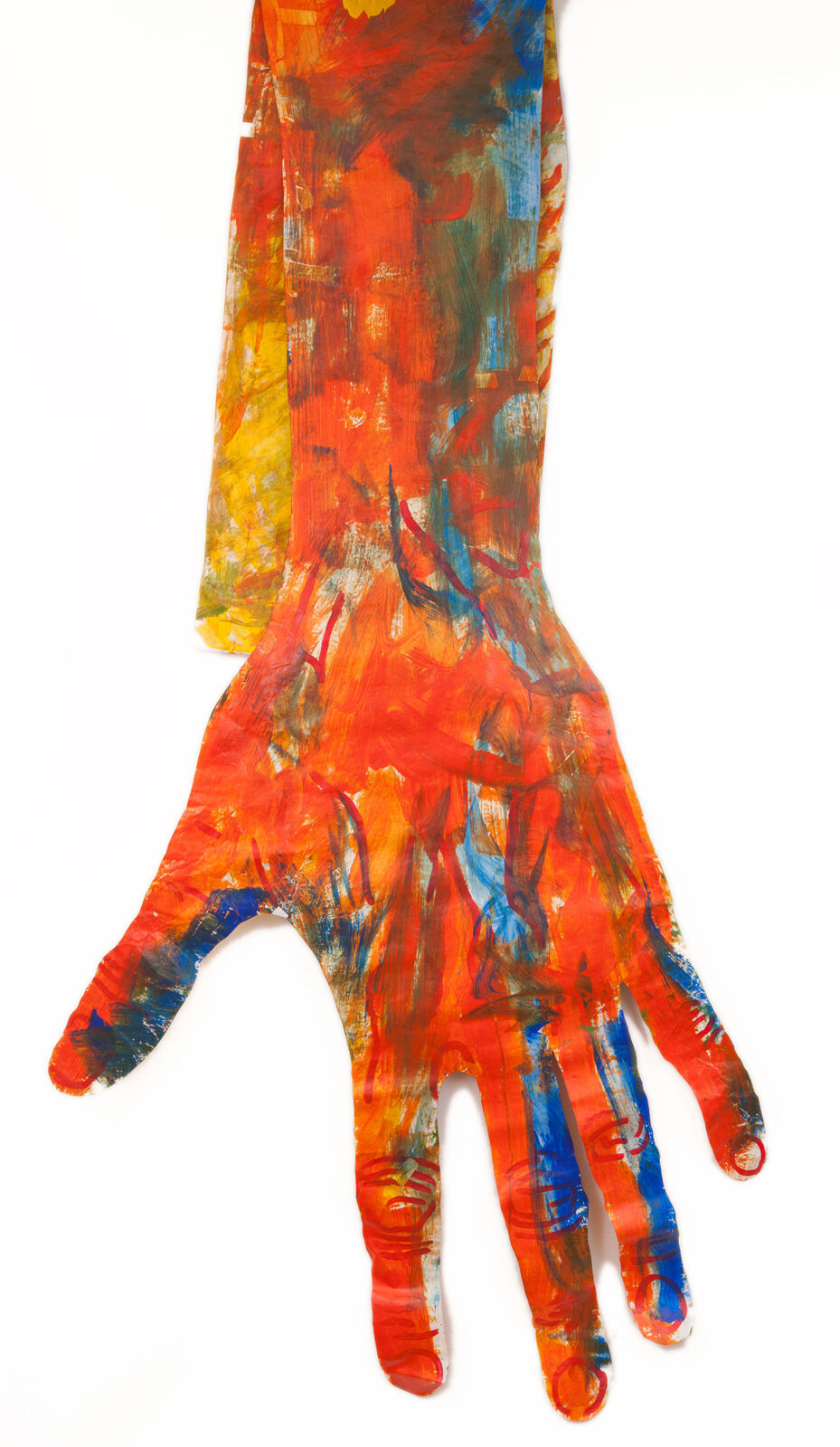 Giant Hand Four, detail