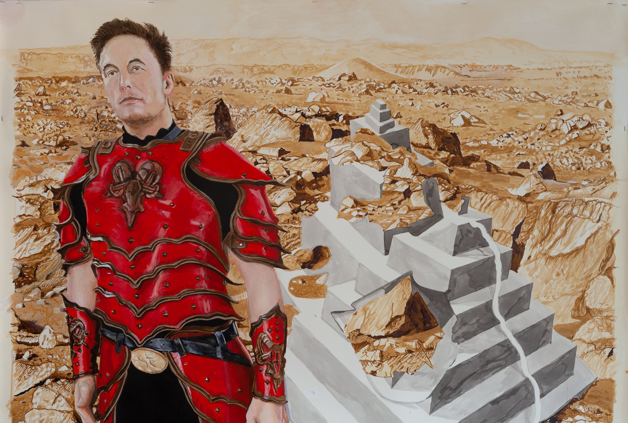 Elon Mars, detail