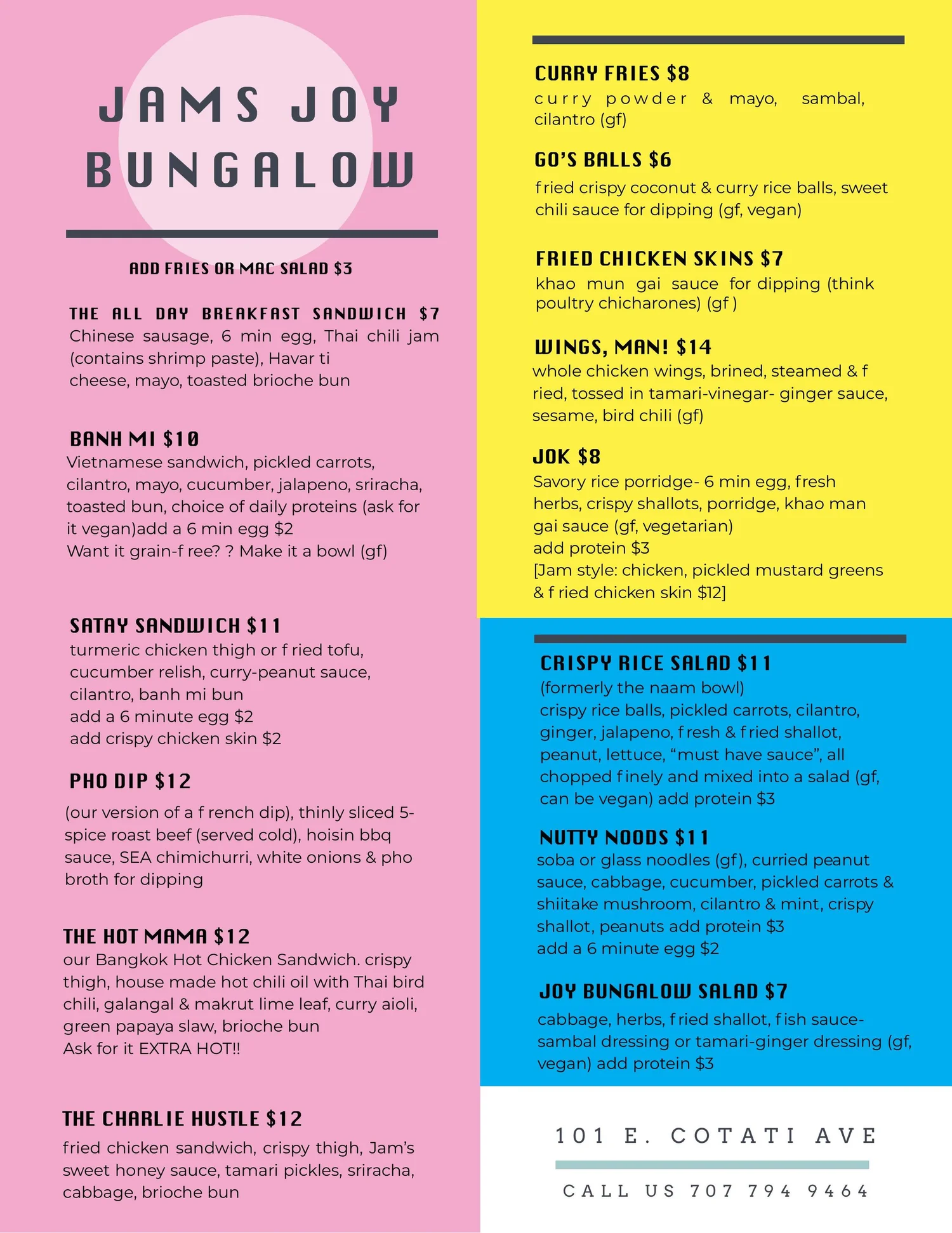 Locations Cotati — jams joy bungalow