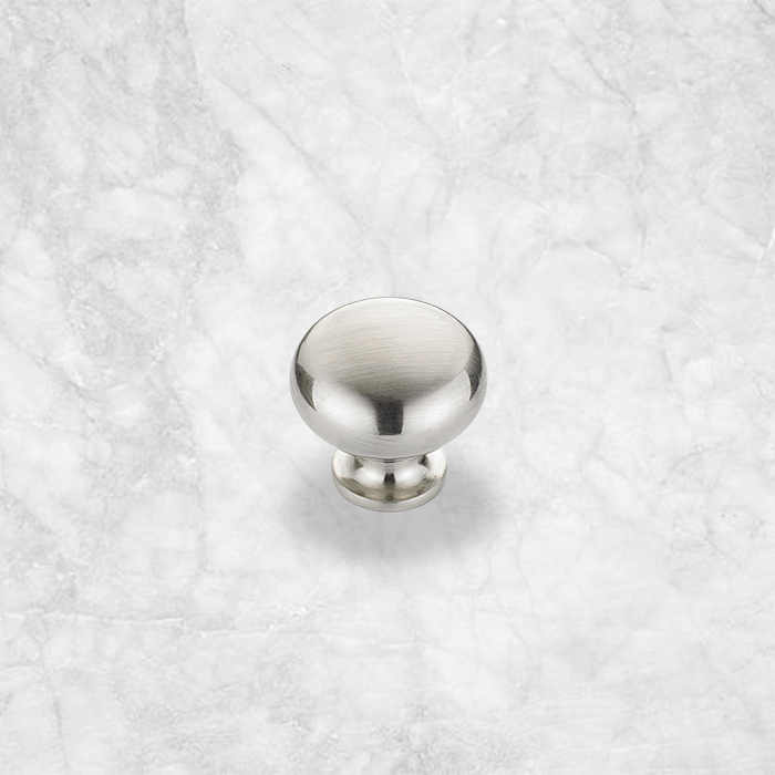 Modern Metal Knob - 5923 - Brushed Nickel