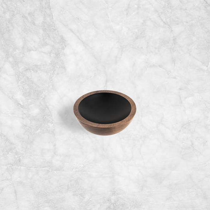 Modern Wood Knob - 4407 - Walnut